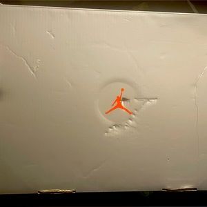 Jordan 13 starfish. Comes in a eye popping fierce orange accented by black.